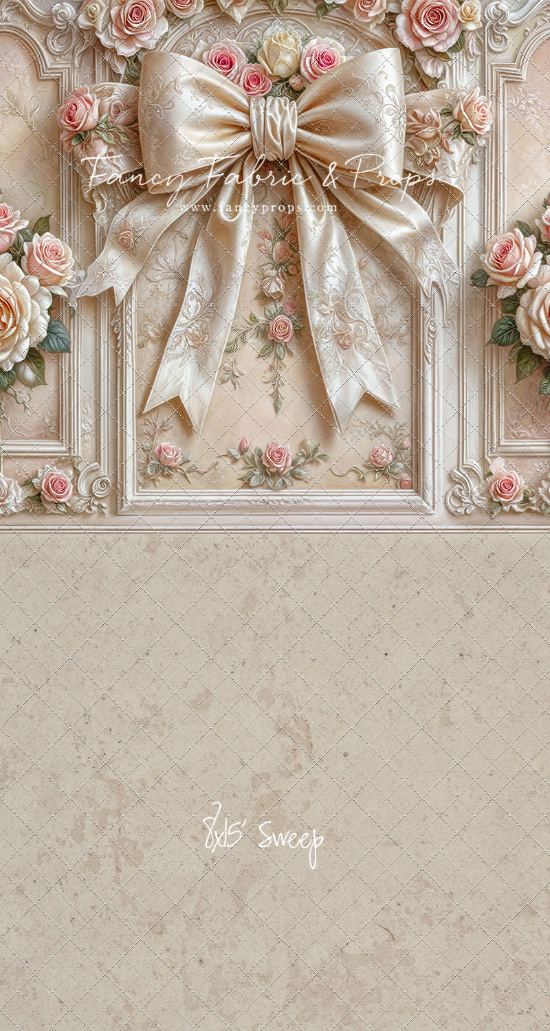 Ribbon & Pearl - With Sweep Option