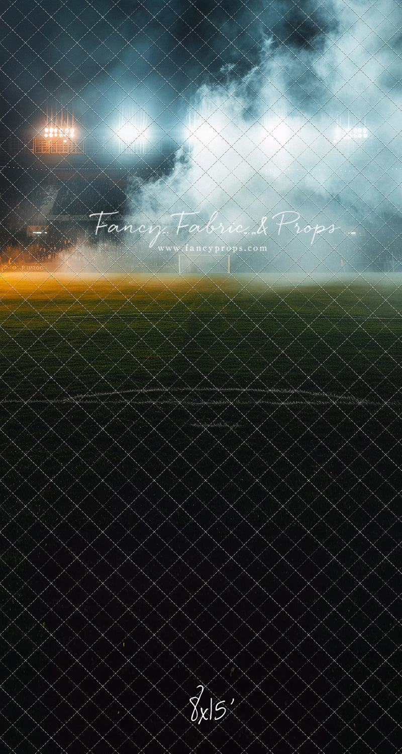 Soccer At Night - Sweep Sizes Only