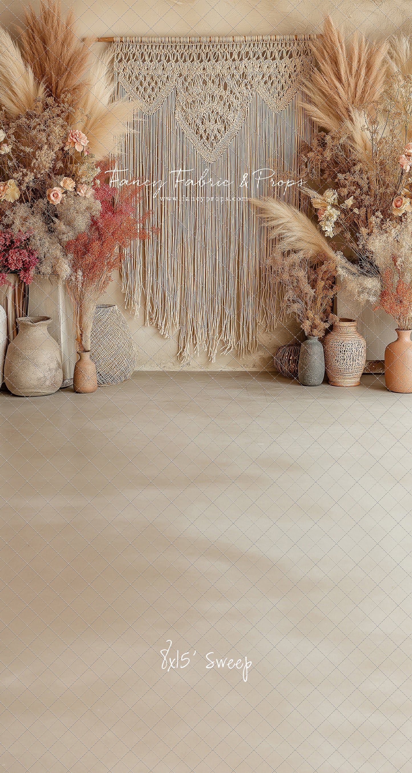 Sun-Kissed Macrame - With Sweep Option