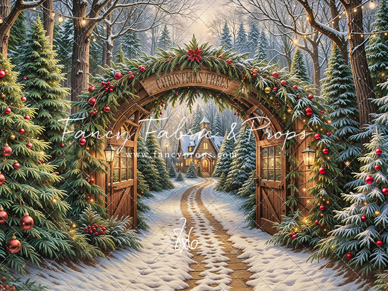Christmas Path To Home - with Sweep Option