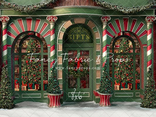 Christmas Town Gift Store 2pc Set