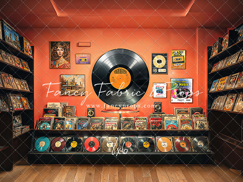 Vinyl Revival Room - Records Floor Version
