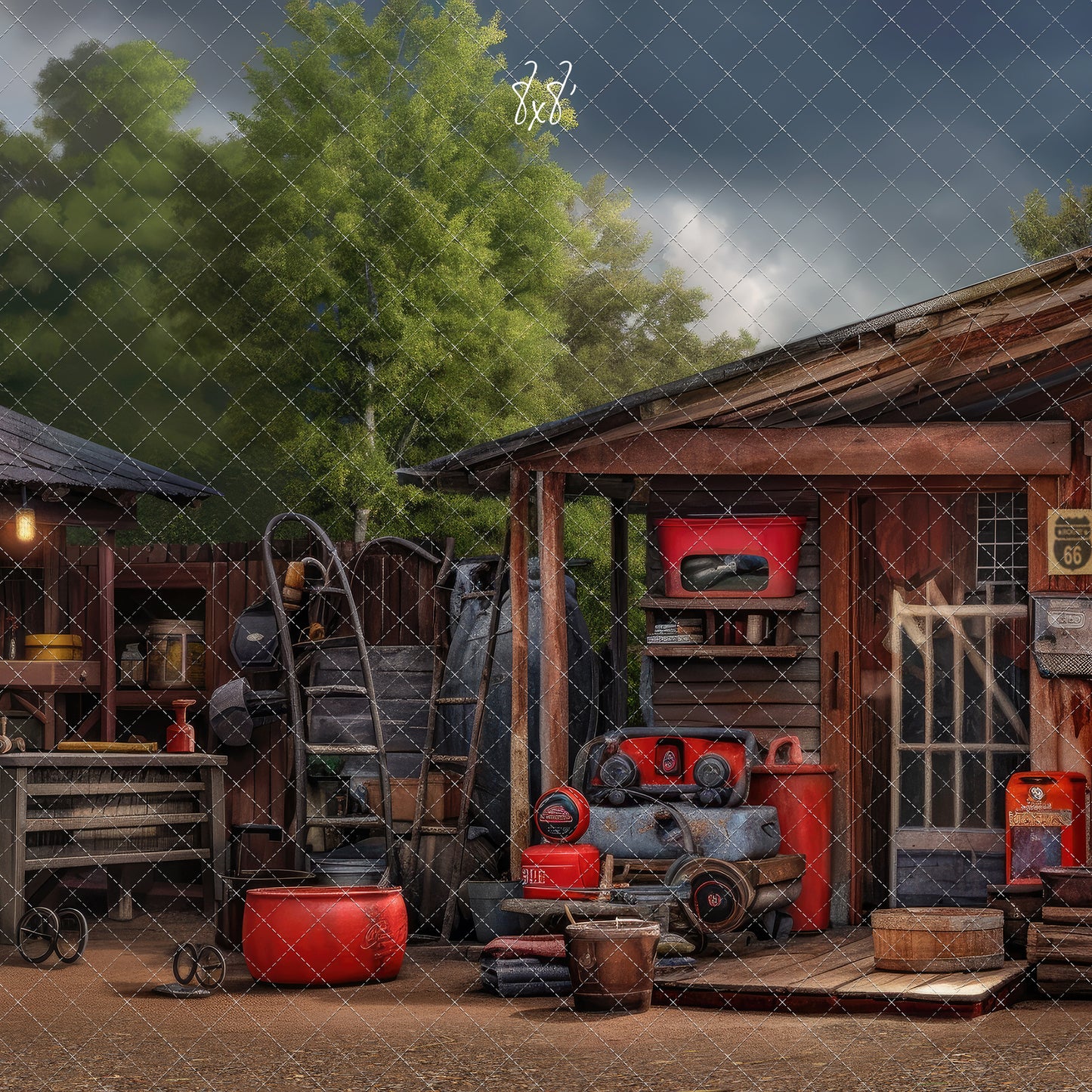 Old Time Station - 2 pc Room