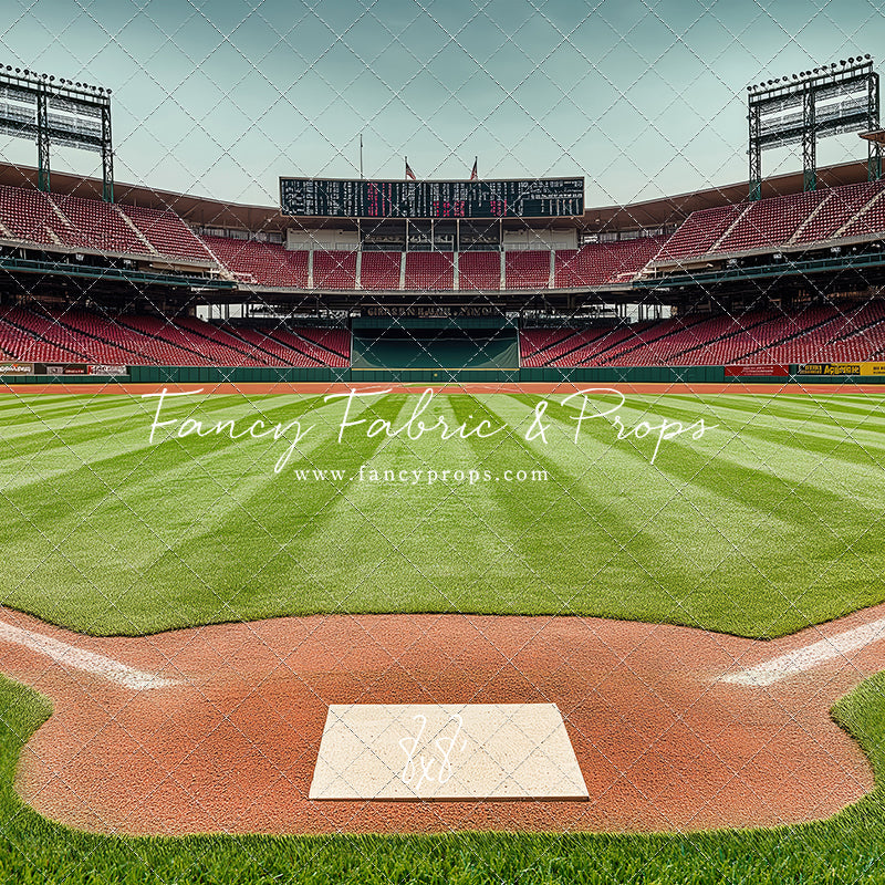 View From Home Plate - With Sweep Option