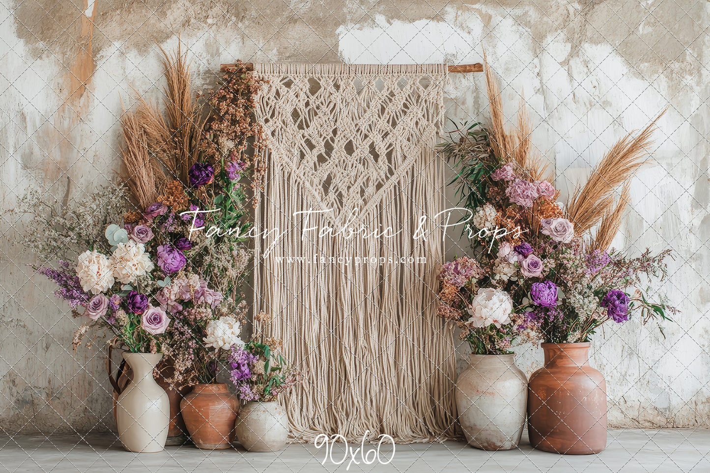 Floral Fringe Haven - With Sweep Option