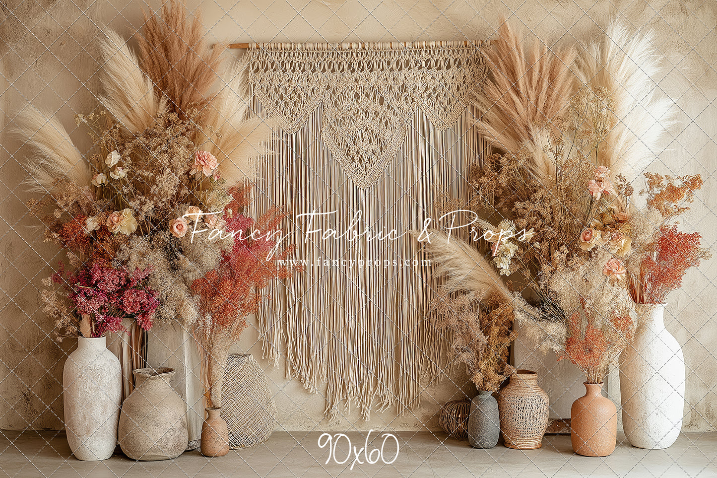 Sun-Kissed Macrame - With Sweep Option