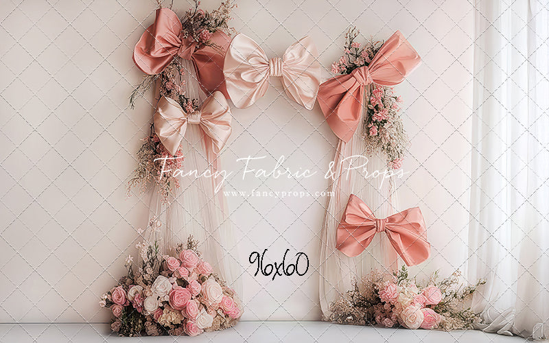 Bowtied Blush - With Sweep Option