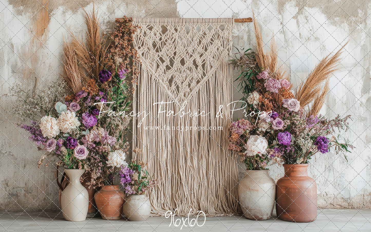 Floral Fringe Haven - With Sweep Option