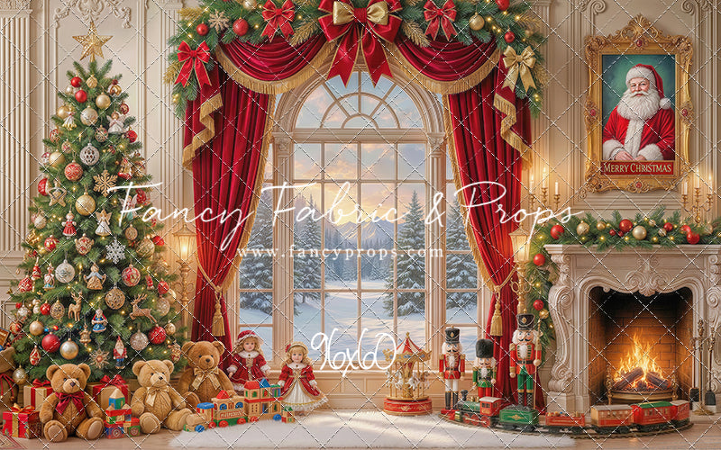 Grand Toy Room Christmas - with Sweep Option