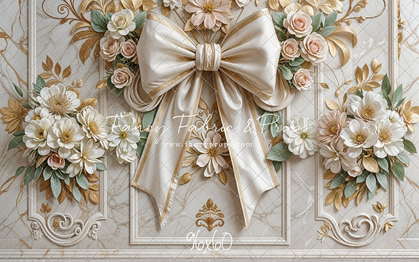 Ivory Luxe - With Sweep Option