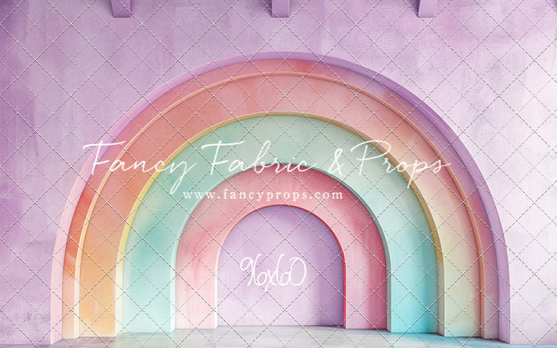 Lavender Rainbow Room - With Sweep Option