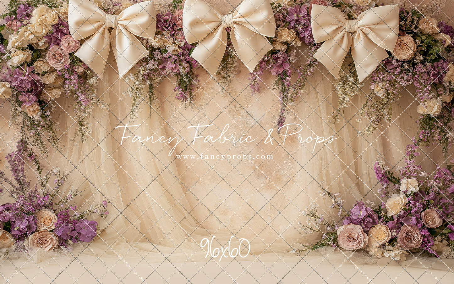 Luxe Lavender Blooms - With Sweep Option
