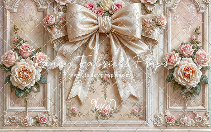 Ribbon & Pearl - With Sweep Option