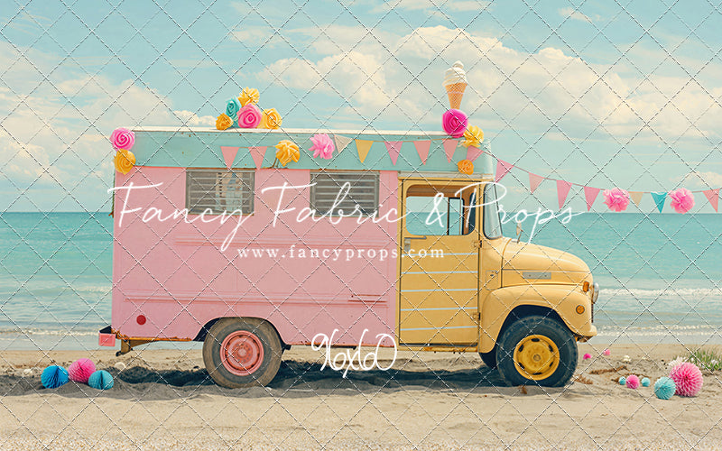 Sweet Treats Beach Truck - With Sweep Option
