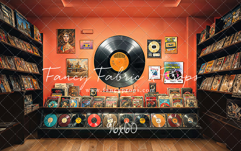 Vinyl Revival Room - Records Floor Version
