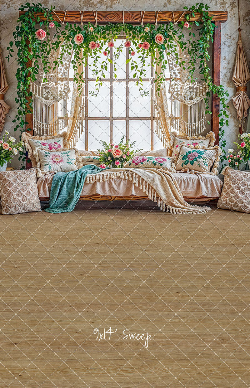 Boho In Bloom - With Sweep Option