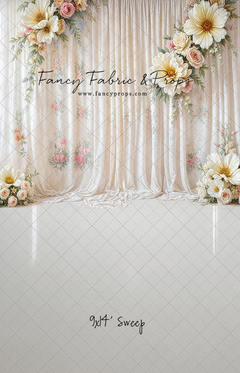 Draping Botanicals - With Sweep Option