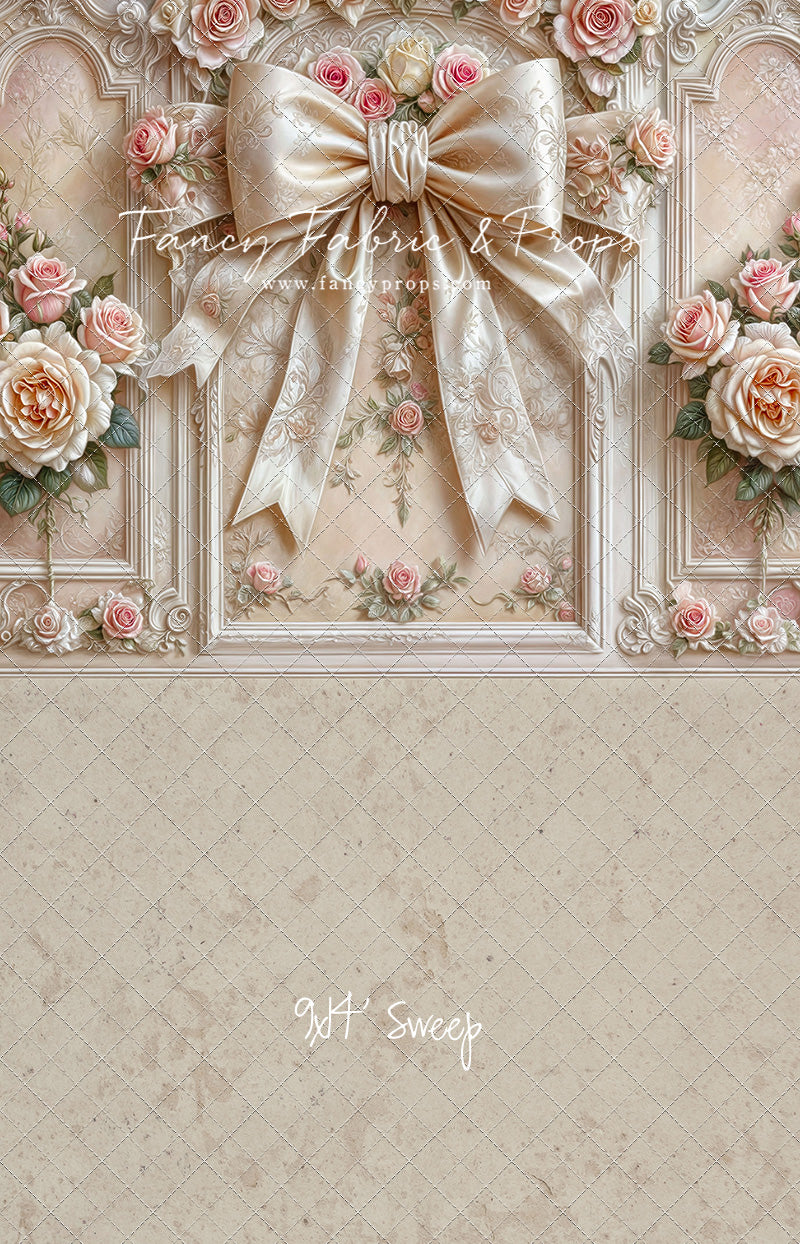 Ribbon & Pearl - With Sweep Option