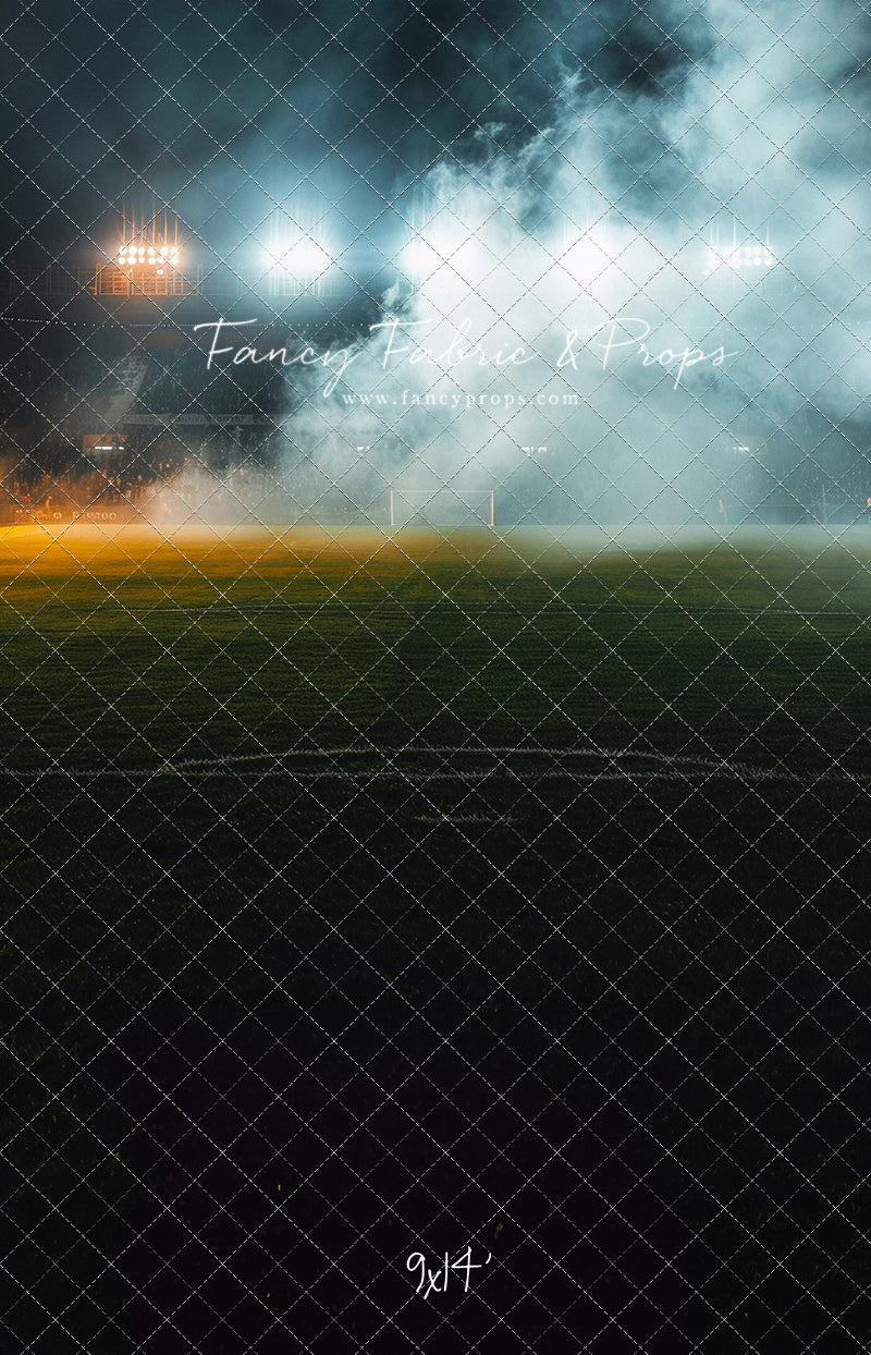 Soccer At Night - Sweep Sizes Only
