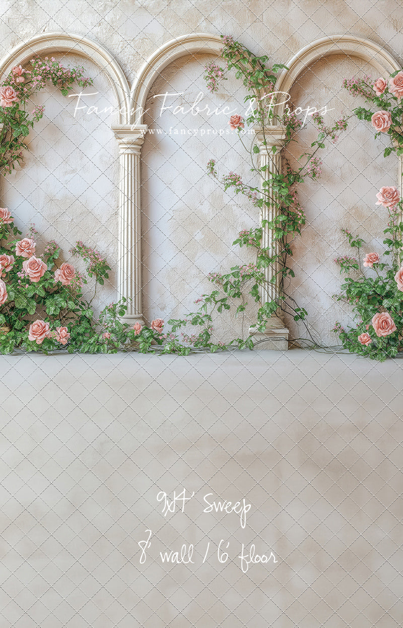 Whispering Rose Courtyard - With Sweep Option