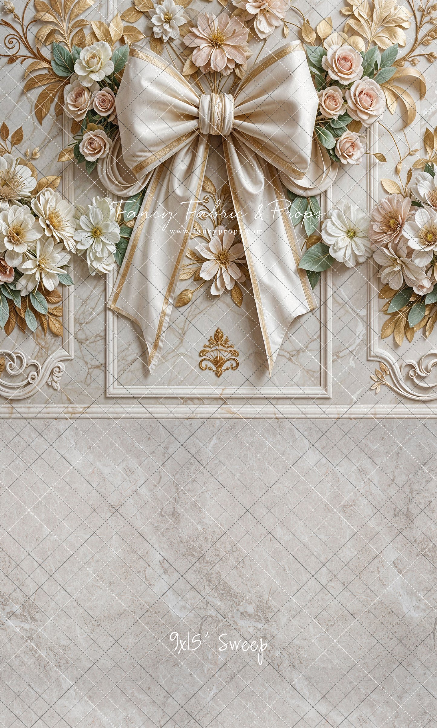Ivory Luxe - With Sweep Option