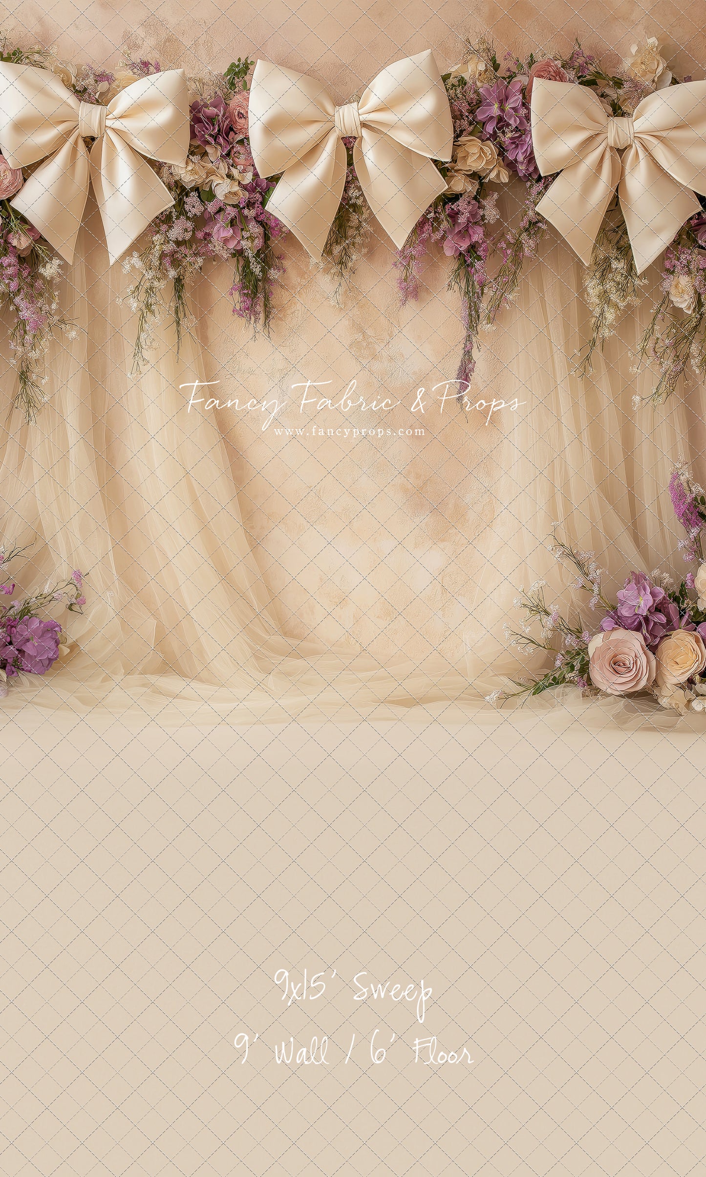 Luxe Lavender Blooms - With Sweep Option