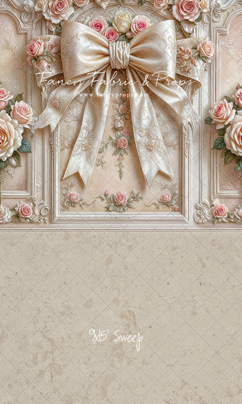 Ribbon & Pearl - With Sweep Option