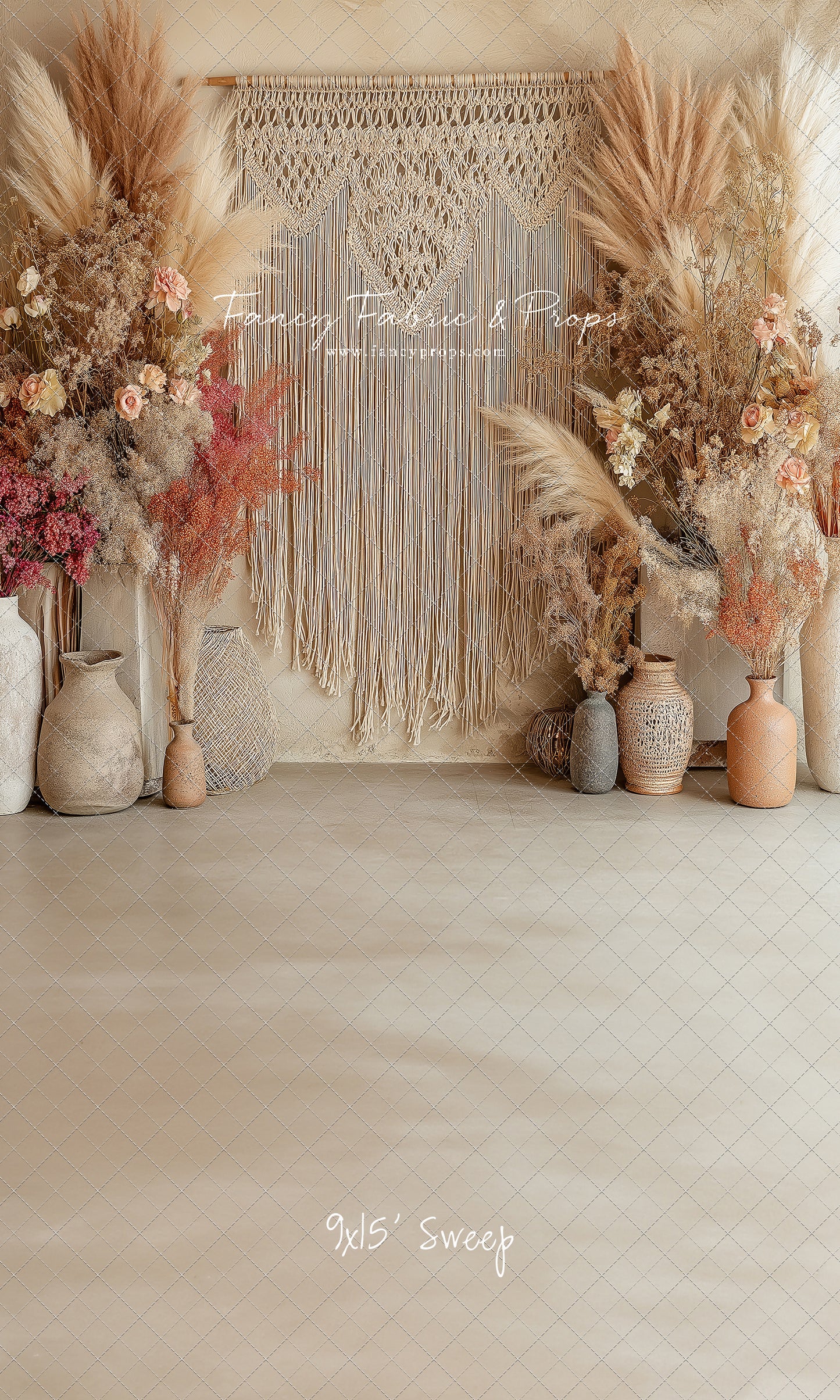 Sun-Kissed Macrame - With Sweep Option