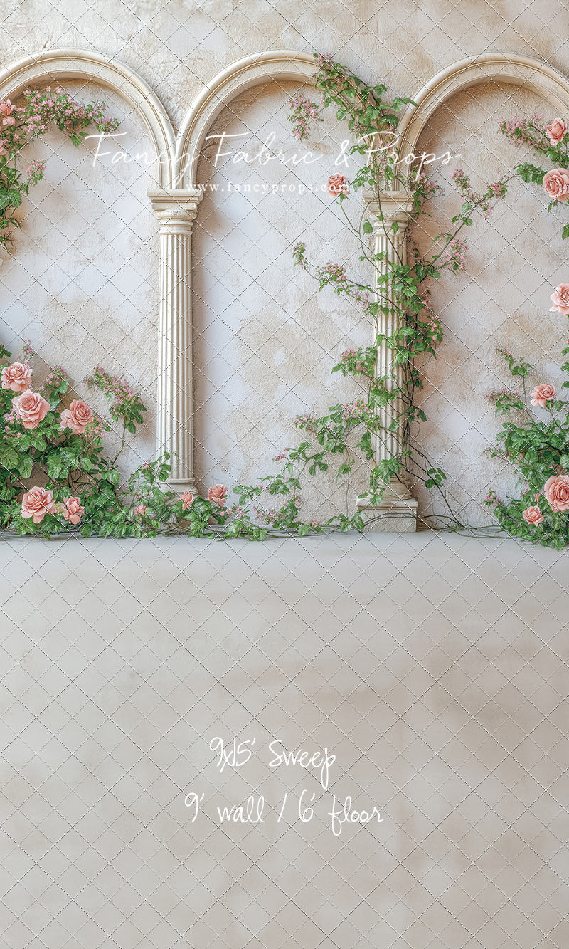 Whispering Rose Courtyard - With Sweep Option