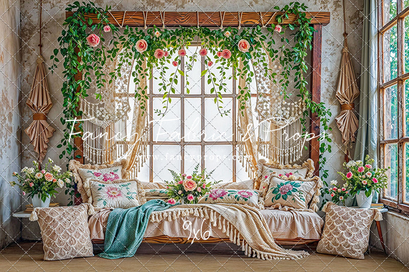 Boho In Bloom - With Sweep Option