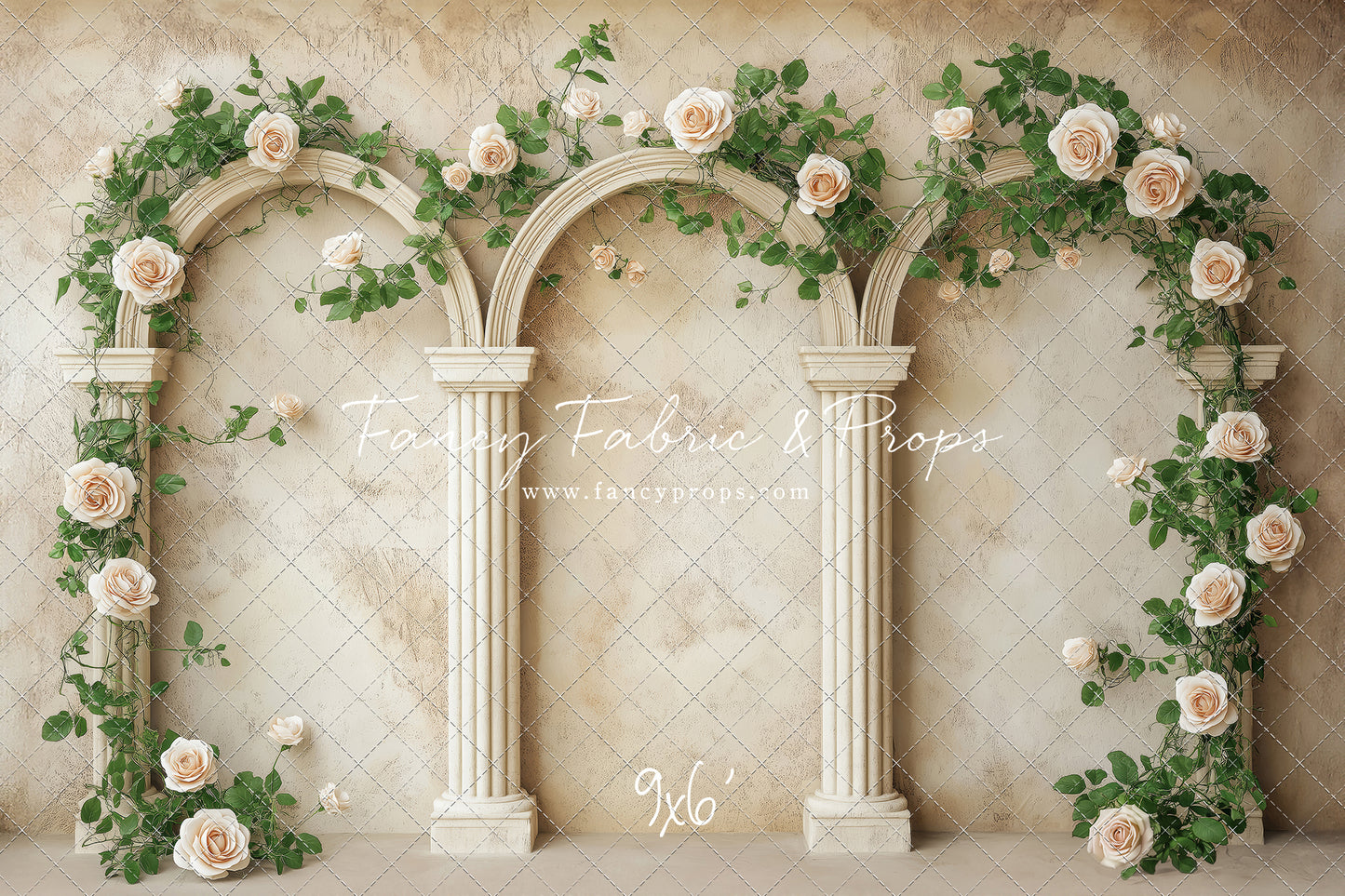 Ivory Arch Garden - With Sweep Option