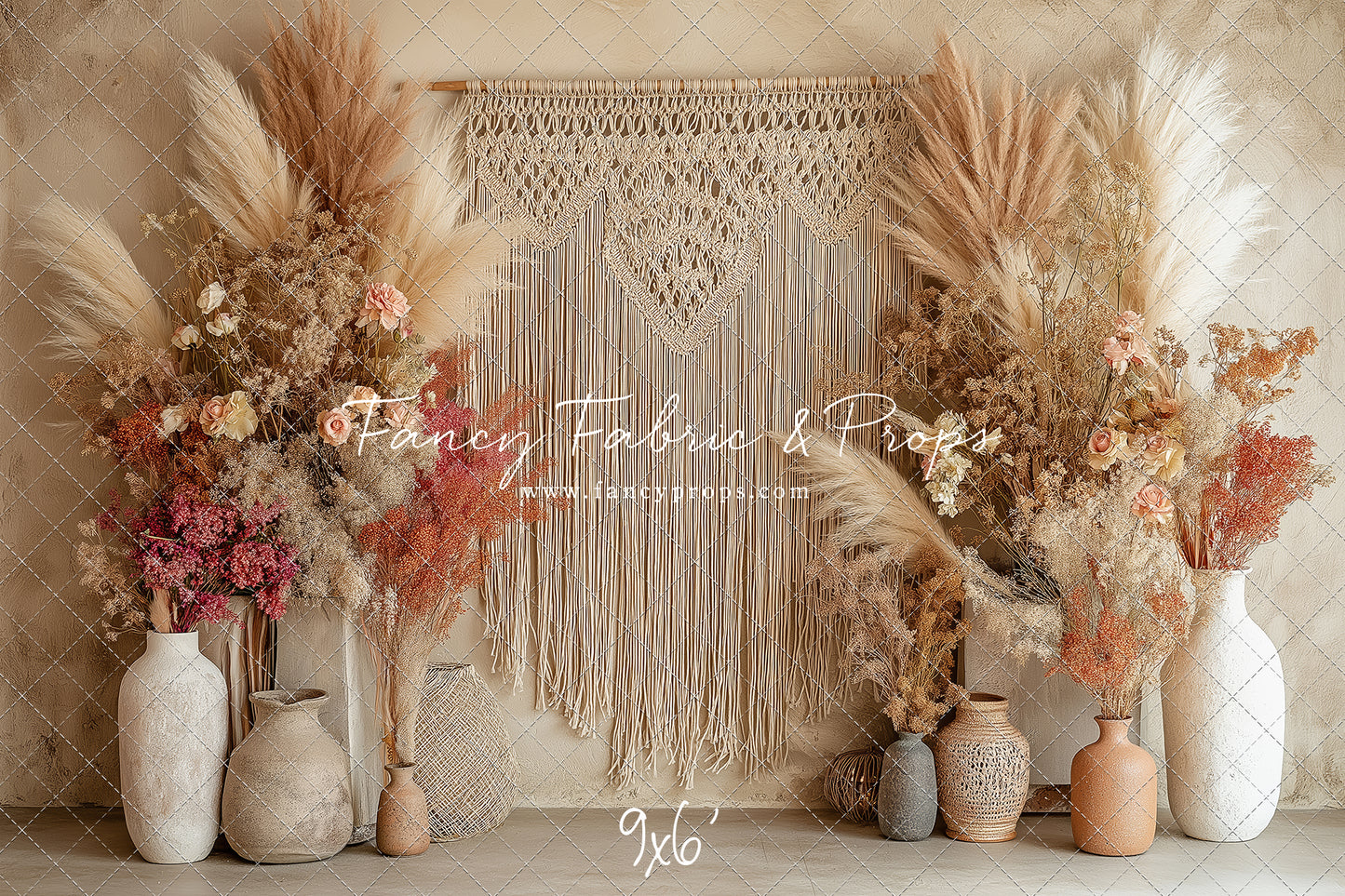 Sun-Kissed Macrame - With Sweep Option