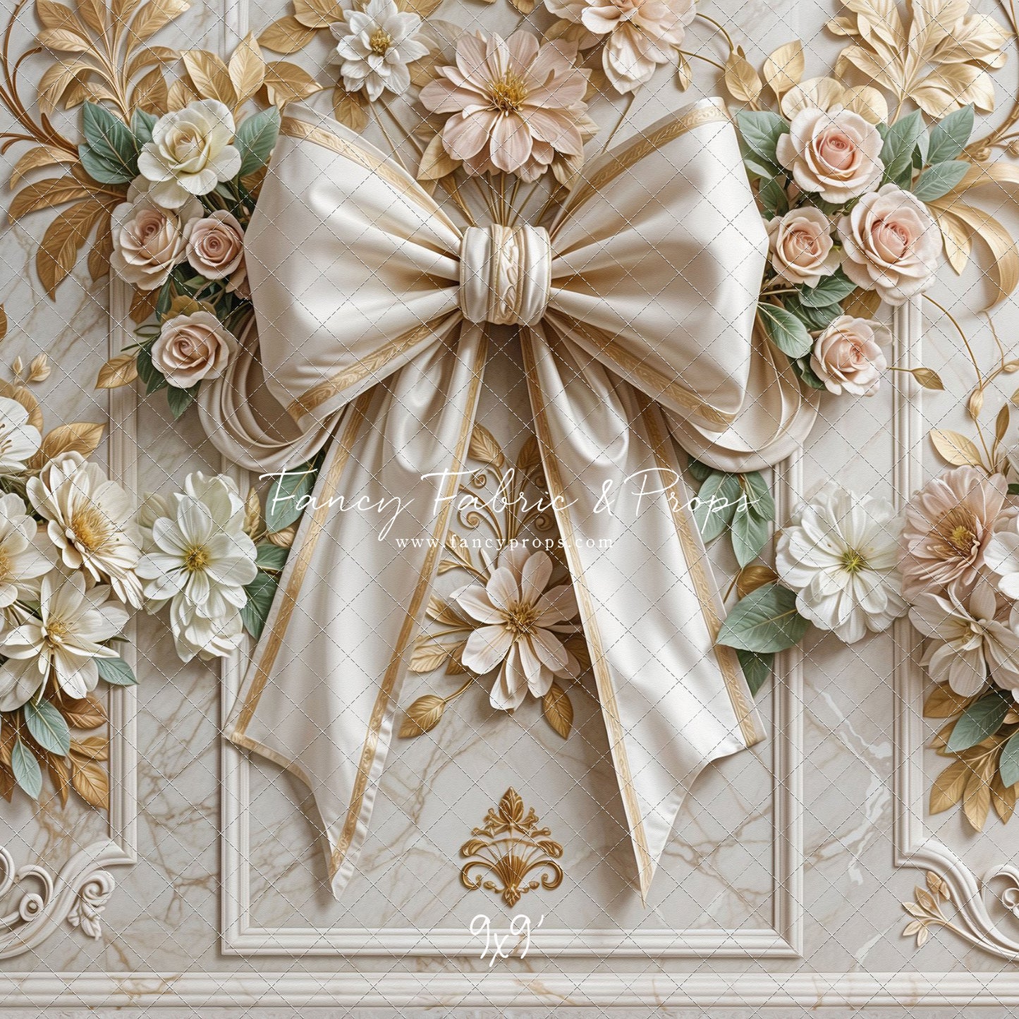 Ivory Luxe - With Sweep Option