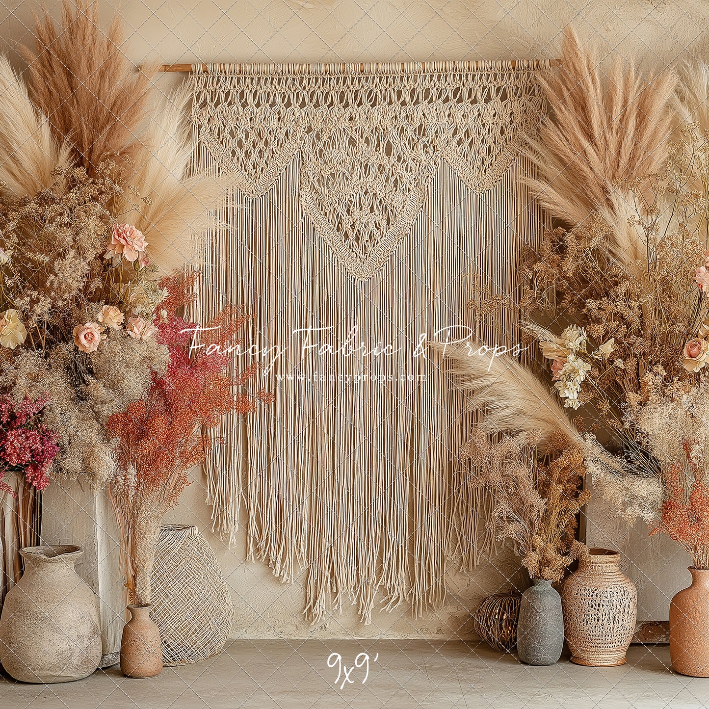 Sun-Kissed Macrame - With Sweep Option