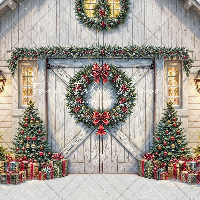 Winter Welcome Barn - with Sweep Option