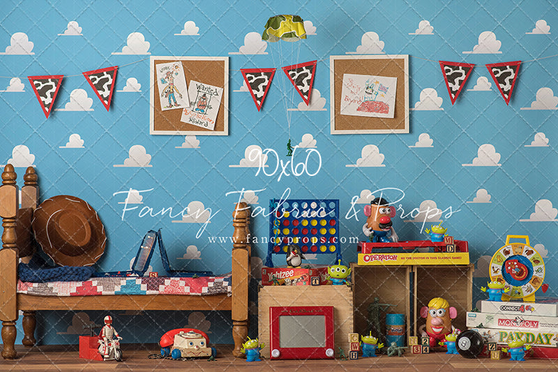 RTS Andy's Room - 90x60" Wrinkle-Free - Tiny Ink Mark - 55% Off