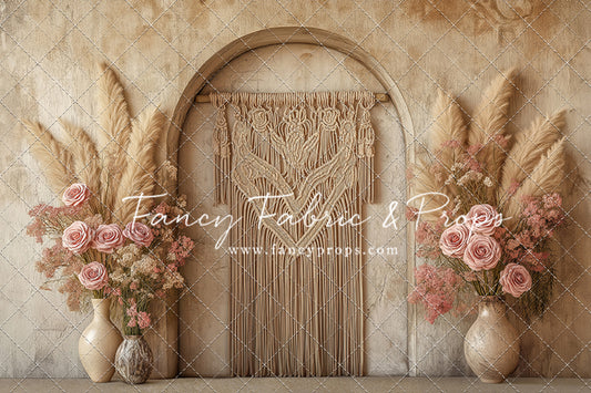 Bohemian Rose - With Sweep Option