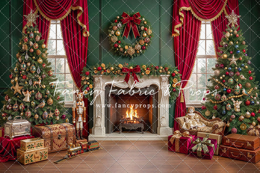 A Christmas Keepsake Parlor - with Sweep Option
