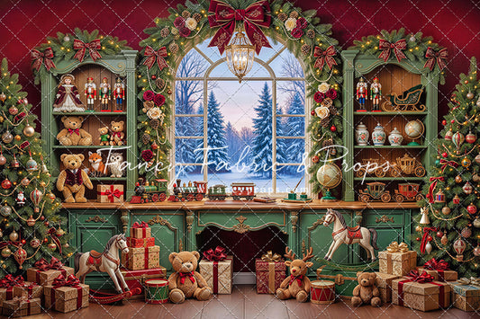 Christmas Toy Cabinet - with Sweep Option