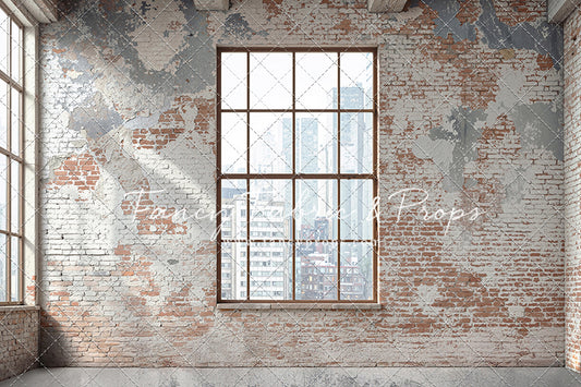 City Brick Canvas - With Sweep Option