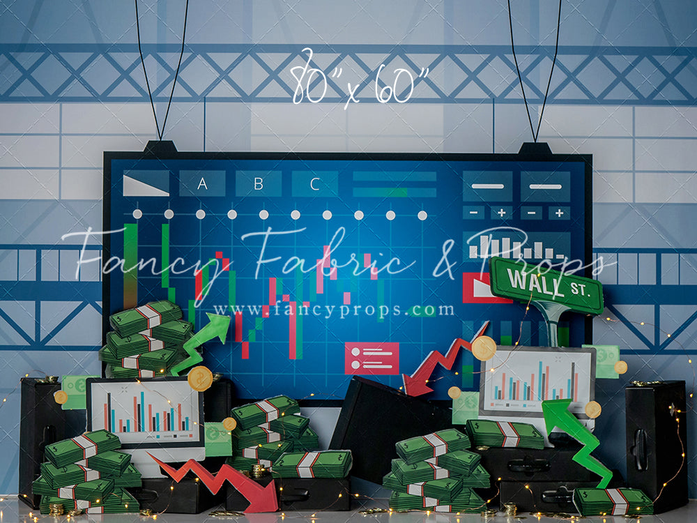 RTS Closing Bell - 80x60" Fleece - Large Crease - 65% Off