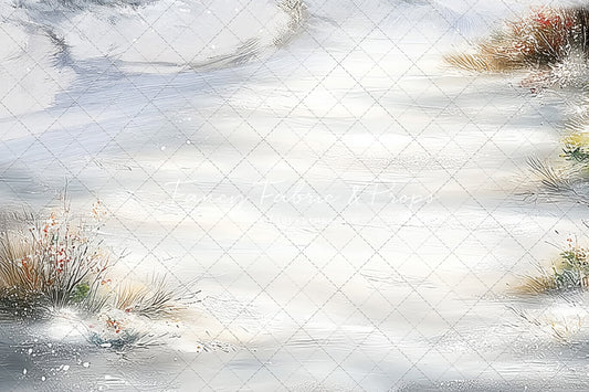 Country Winter Snow - Mat Floor