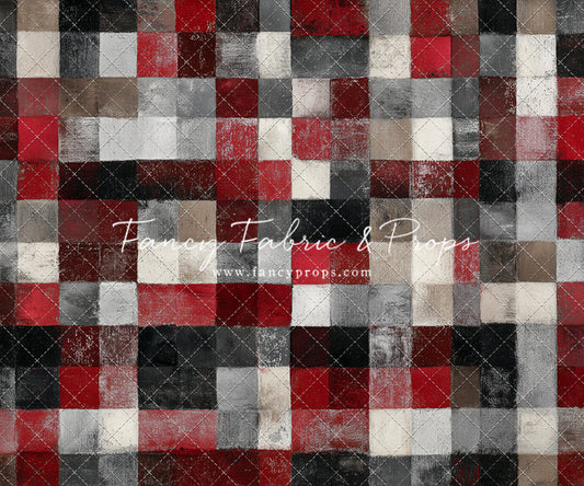 Cozy Cabin Check - Petite