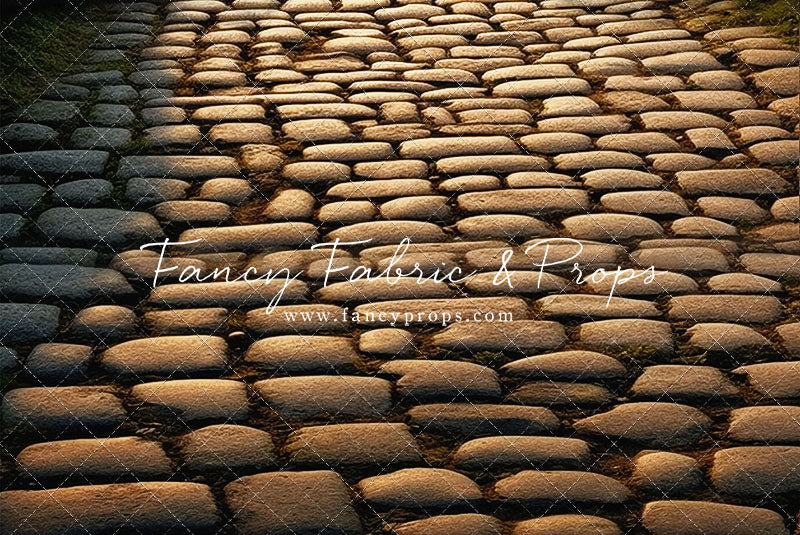 Eerie Cobblestone Path - Mat Floor
