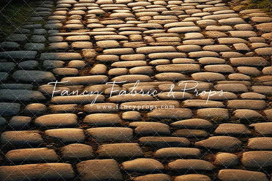 Eerie Cobblestone Path - Mat Floor