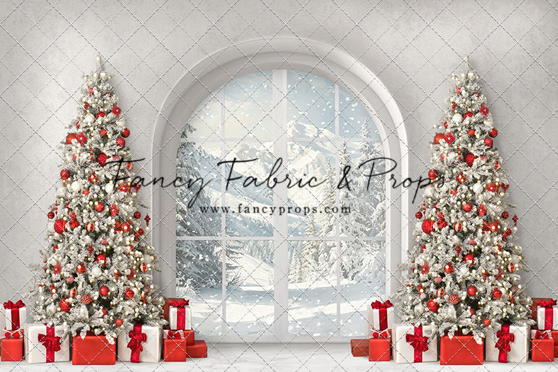 RTS Elegant Christmas Morning View - 12x8 Value Luxe - Hole - 60% Off