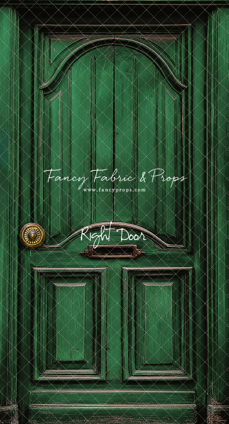 Emerald Cottage Door - Slimline Drop For OG Fancy Lite System - Slimline Panels