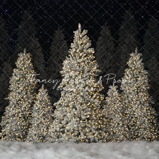 Modern Christmas Barn - No Light - 2pc Mini Room