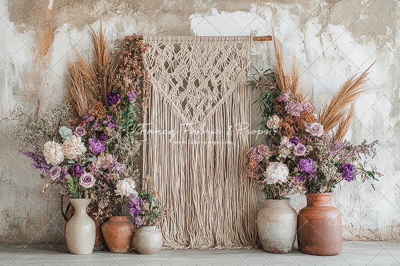 Floral Fringe Haven - With Sweep Option