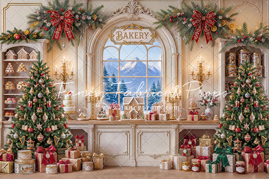Gingerbread Wishes Bakery - With Sweep Option